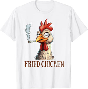 Cannabis Weed Lover 420 Chicken Smoking Stoned Fried Chicken