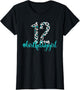 Twelve 12th Birthday Girl Outfit Teal Leopard Animal Print