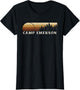 Camp Emerson, MA Vintage Evergreen Sunset Eighties Retro