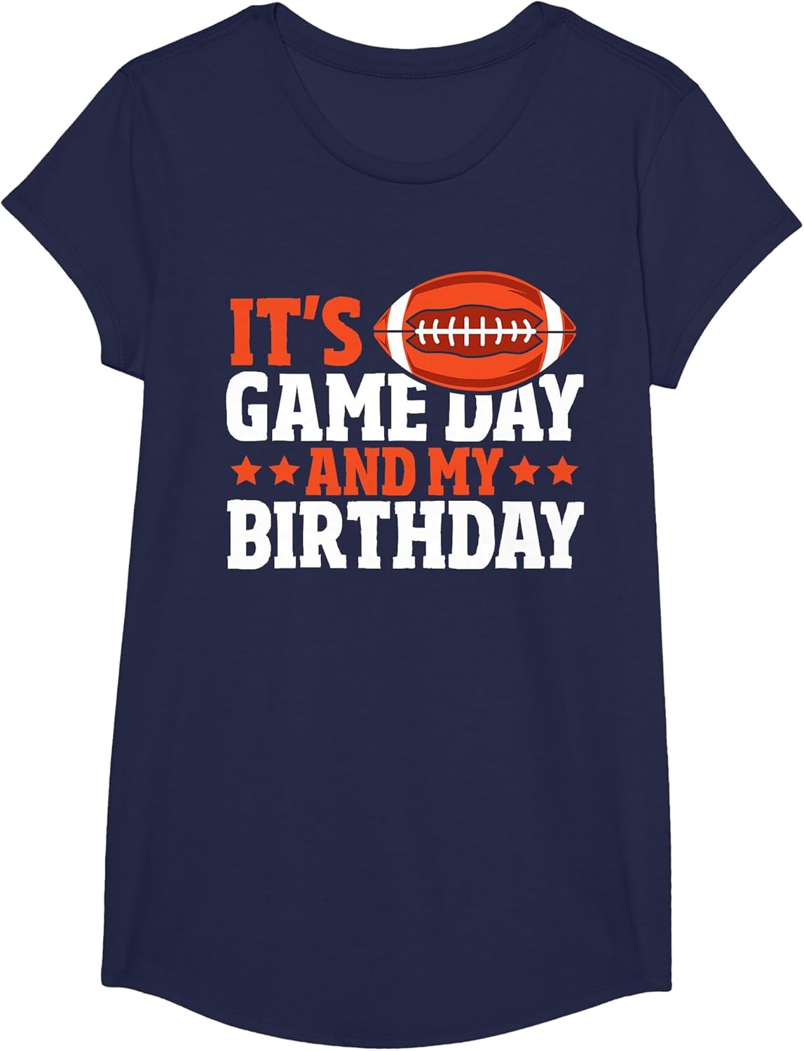 American Football Birthday Boy It's Game Day and My Birthday
