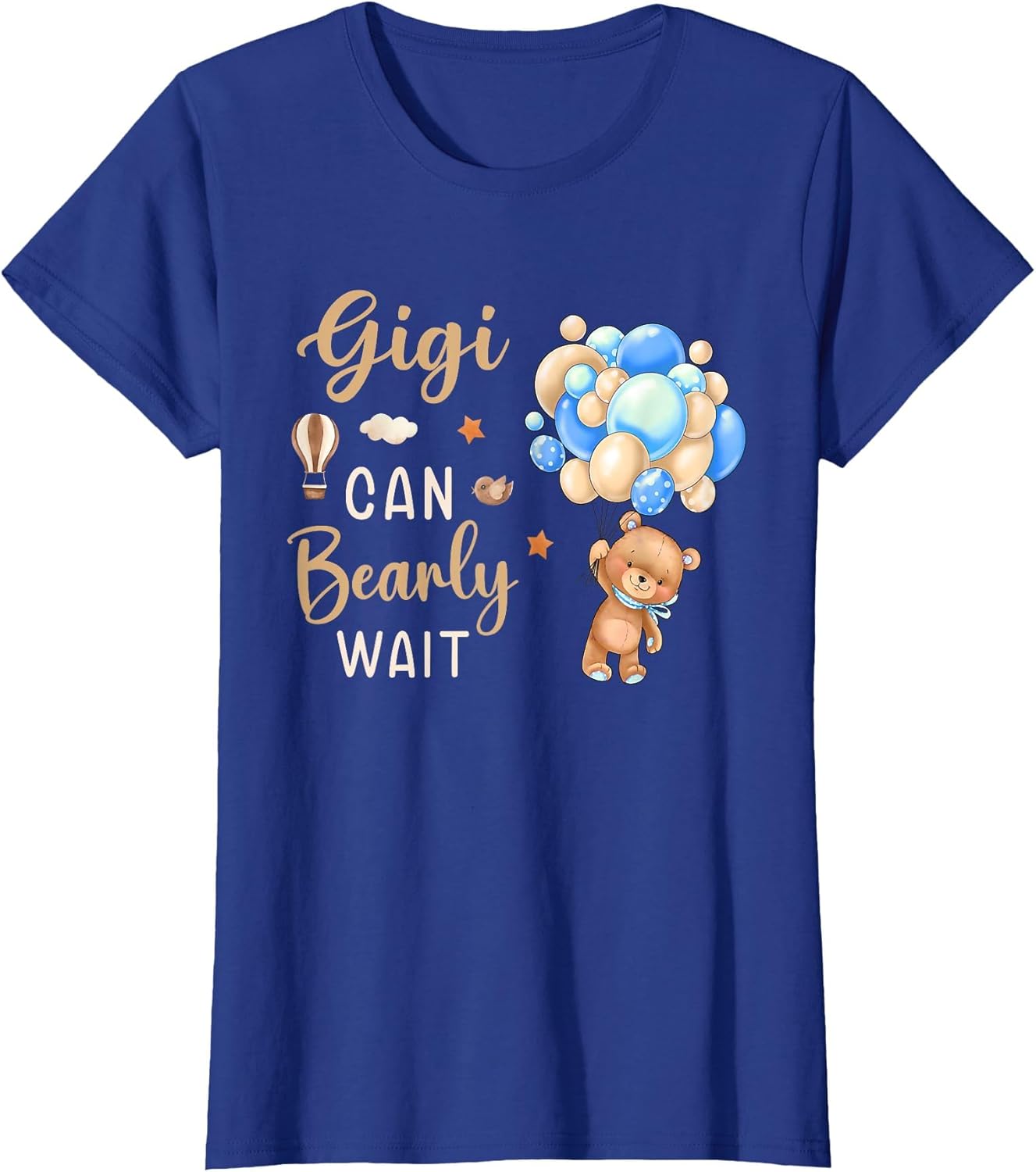 Gigi Can Bearly Wait Bear Gender Neutral Boy Baby Shower
