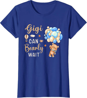 Gigi Can Bearly Wait Bear Gender Neutral Boy Baby Shower