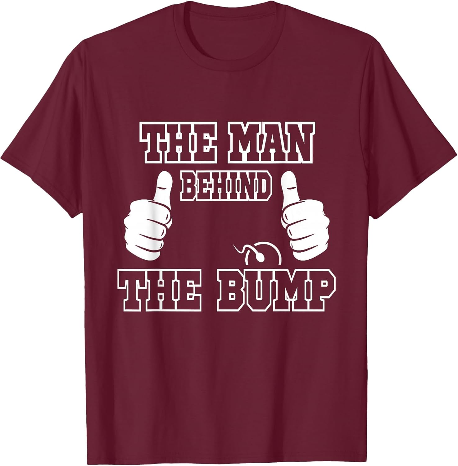 The Man Behind The Bump Baby Shower Shirts for Mom and Dad