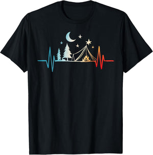 Forest Mountains Nature Heartbeat Outdoor Hiking Camping