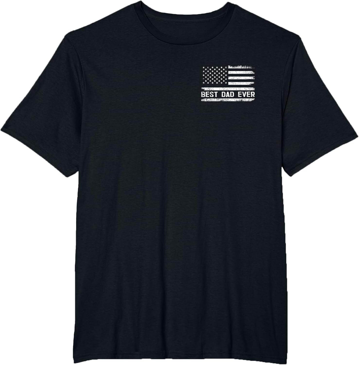 Best Dad Ever with US American Flag Gifts Fathers Day Dad