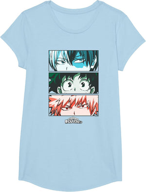My Hero Academia Todoroki Deku Bakugo Eyes Anime