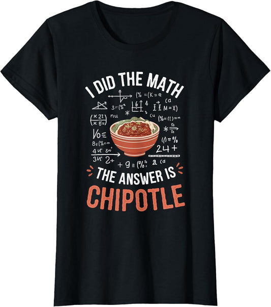 Food Lovers I Did The Math Answer is Chipotle