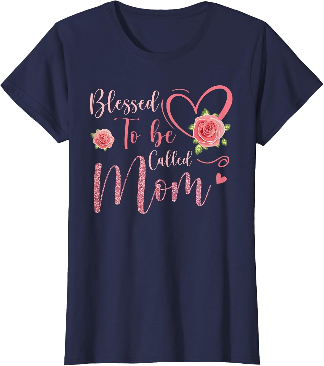 Blessed to Be Called Mom Cute Floral Women Mothers Day