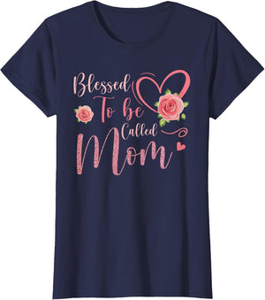 Blessed to Be Called Mom Cute Floral Women Mothers Day