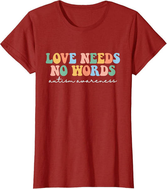 Love Needs No Words Autism Mom Special Education Teacher