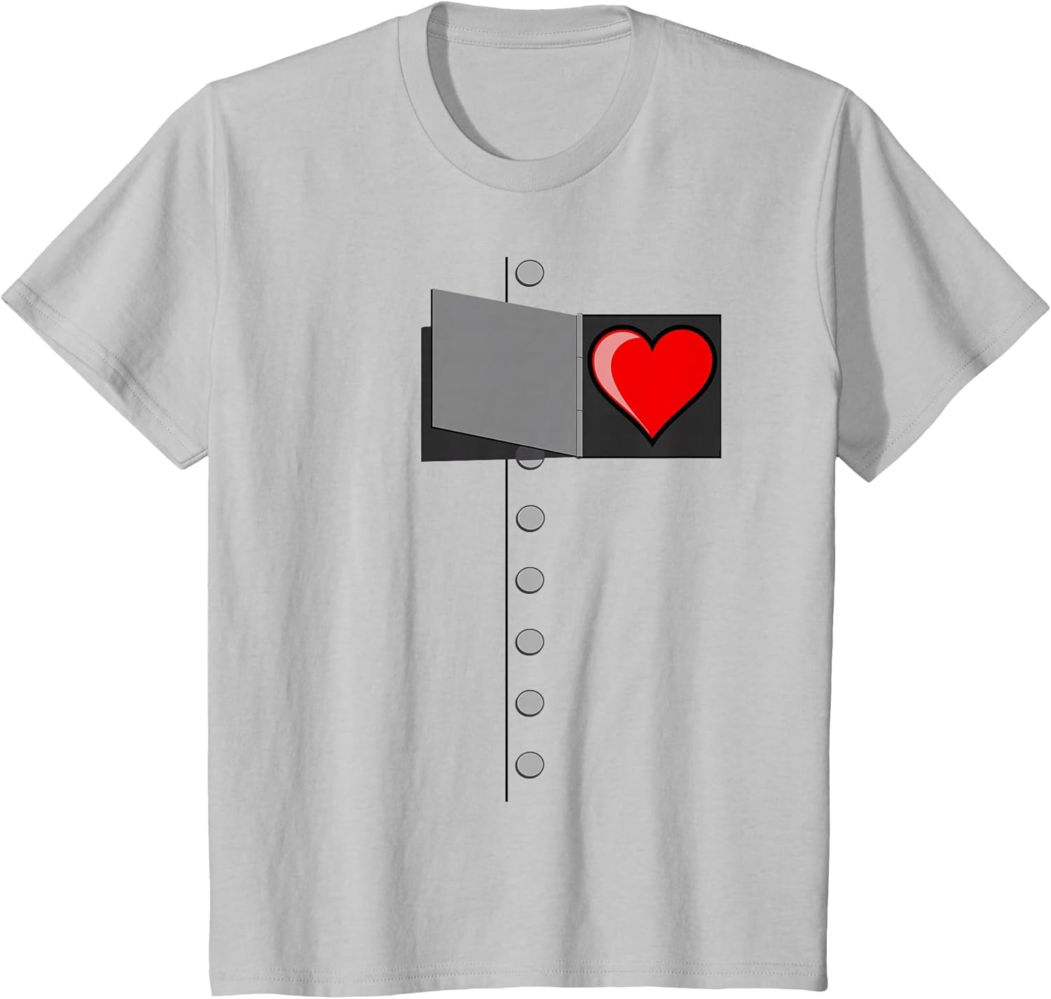 Tin Man Heart -OZ Tinman Halloween Costume