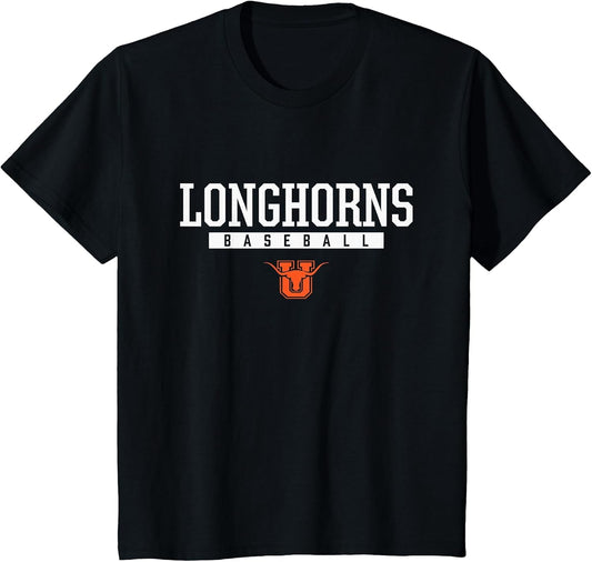 United Longhorns Logo Baseball HS
