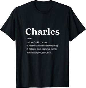 Charles is A Legend Dictionary Definition Funny Saying