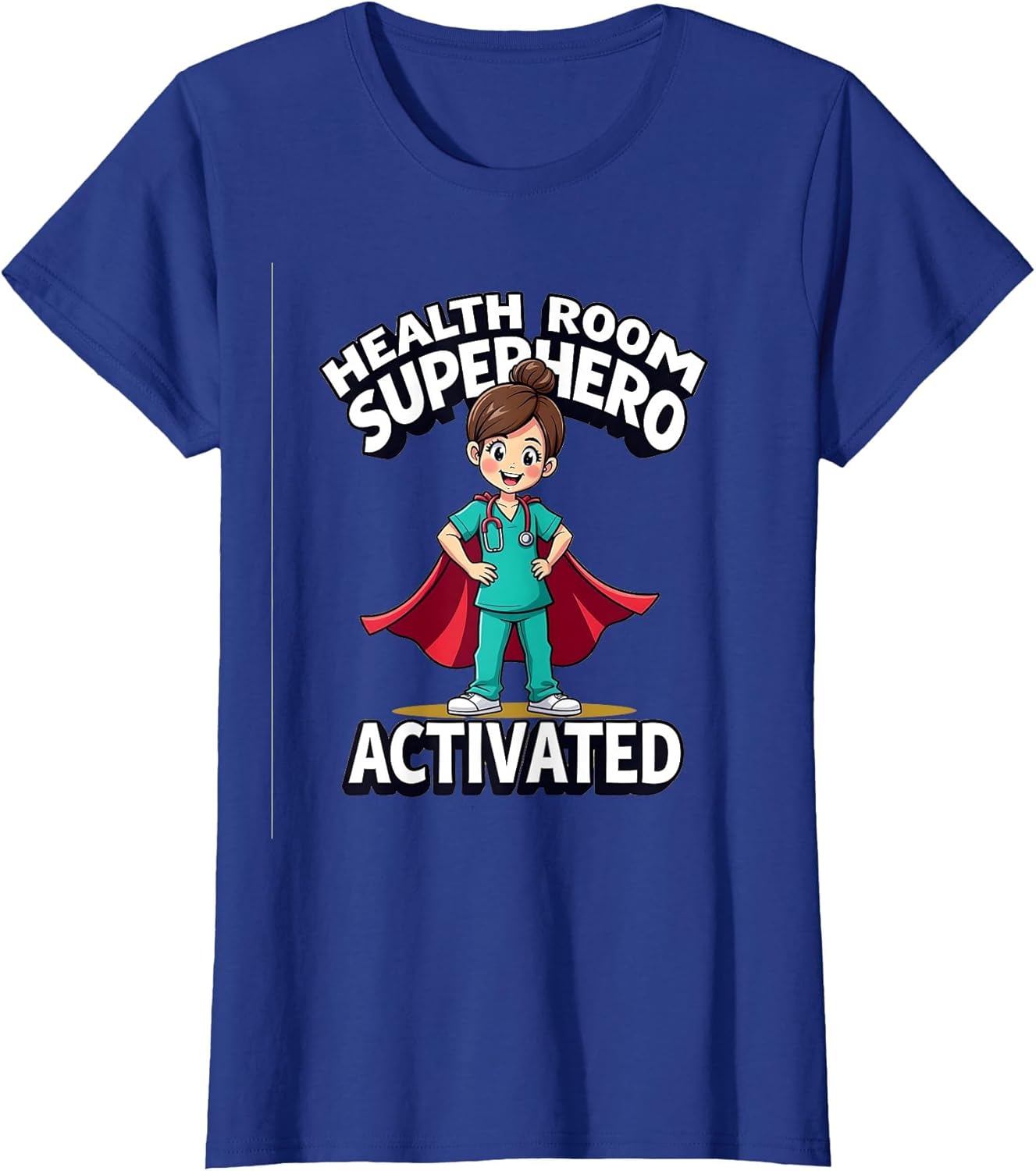 Health Room Superhero Activated School Nurse Design