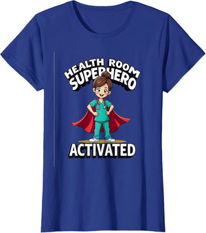 Health Room Superhero Activated School Nurse Design