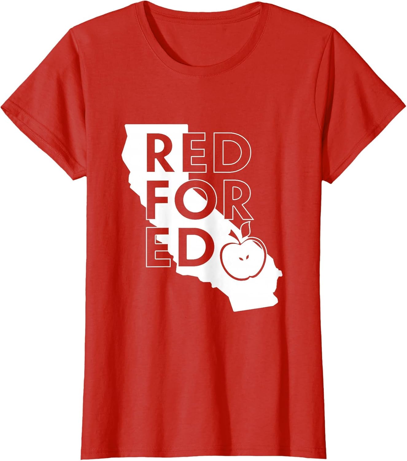 Red for Ed United Teacher Los Angeles Protest UTLA T Shirt