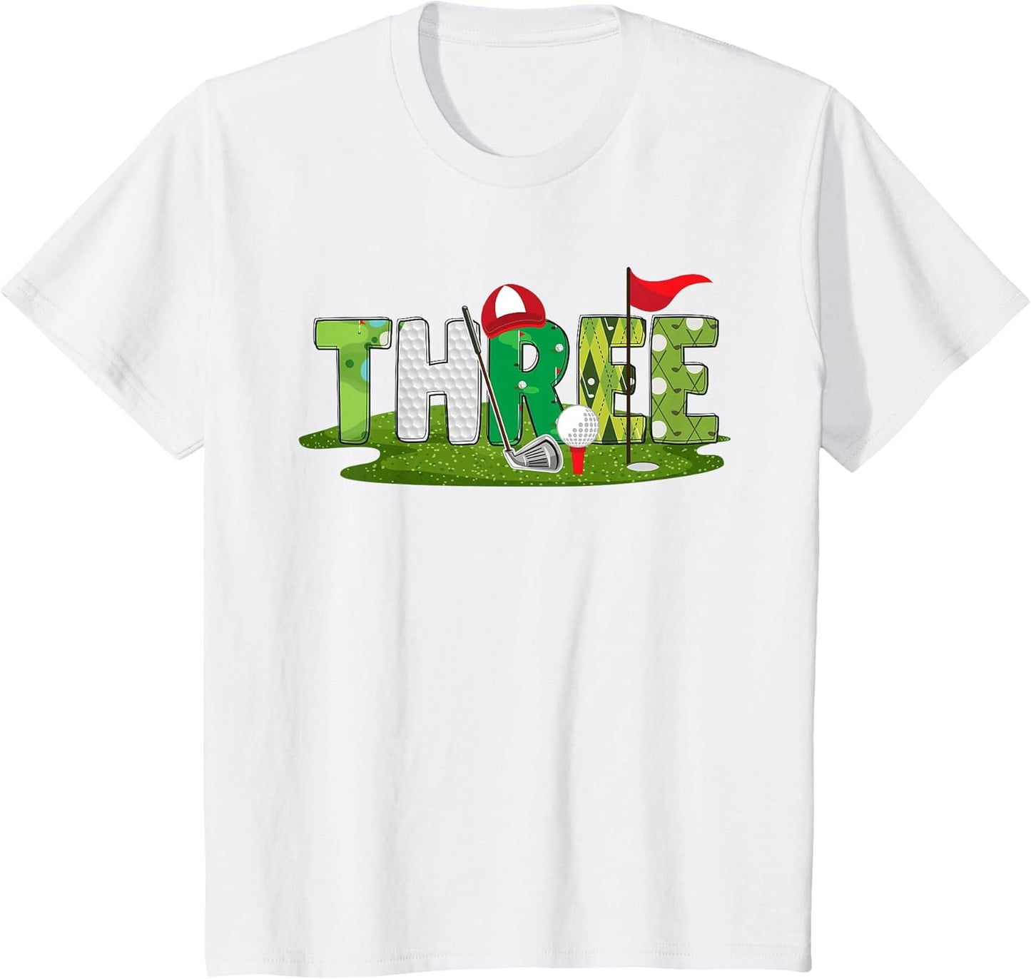 3rd Birthday Golf Theme 3 Year Old Kids Sport Party