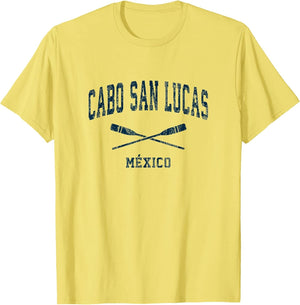 Cabo San Lucas Mexico Vintage Nautical Paddles Sports Oars