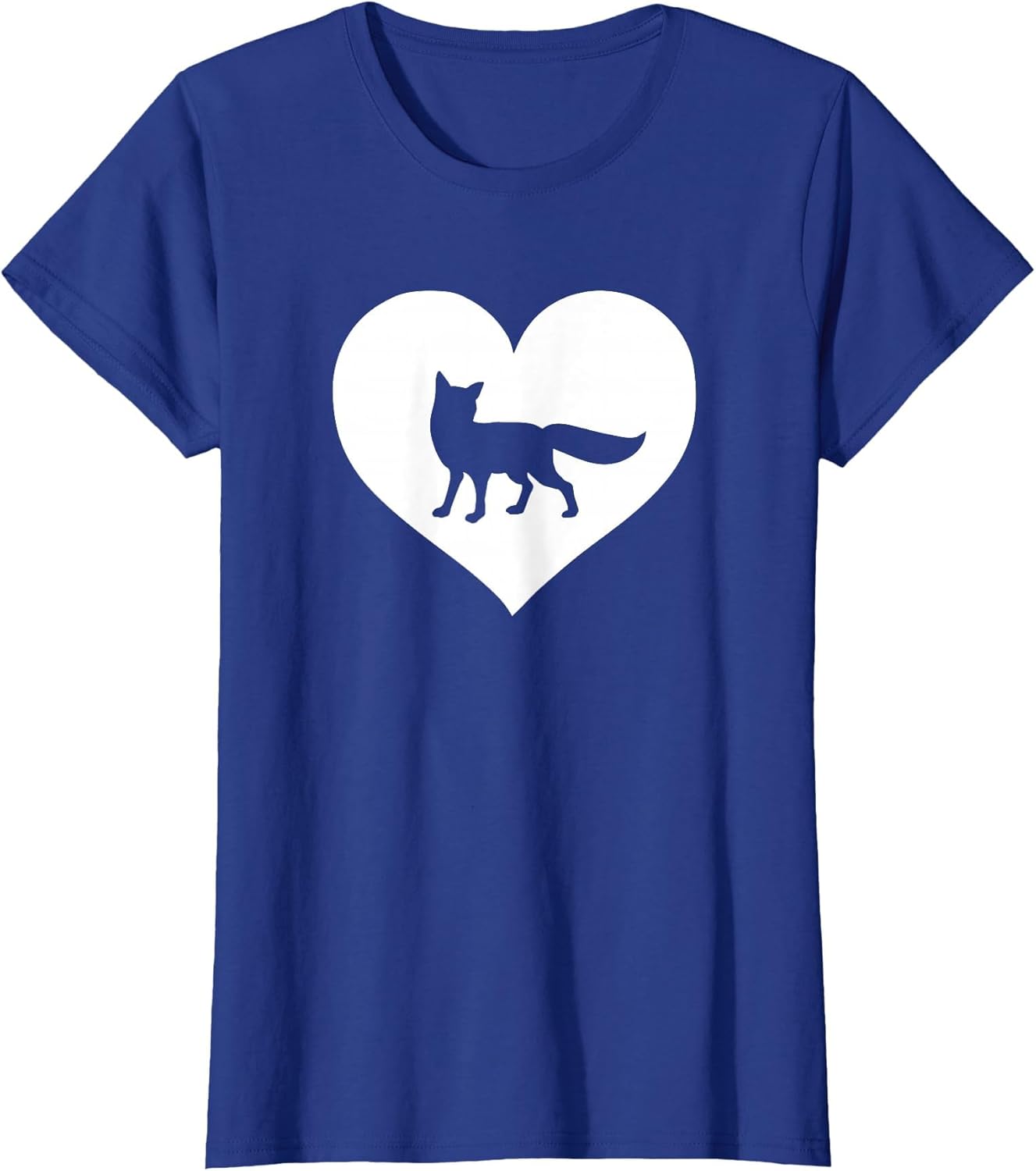 A Cute Purple or Pink Fox , Women, Royal Blue, 3X-Large
