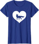 A Cute Purple or Pink Fox , Women, Royal Blue, Large
