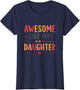 Awesome Like My Daughter Pride Parent Design