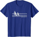 Wading River NY Vintage Sailing 70s Nautical Sailboat