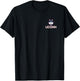 Connecticut Huskies Front/Back Basketball Black Licensed