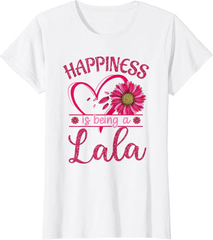 Happiness is Being A Lala Cute Floral Mother's Day Women