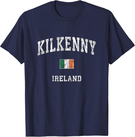 Kilkenny Ireland Vintage Athletic Sports Design