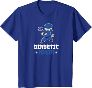 Diabetes Fighter Ninja T1D Diabetic Awareness Month