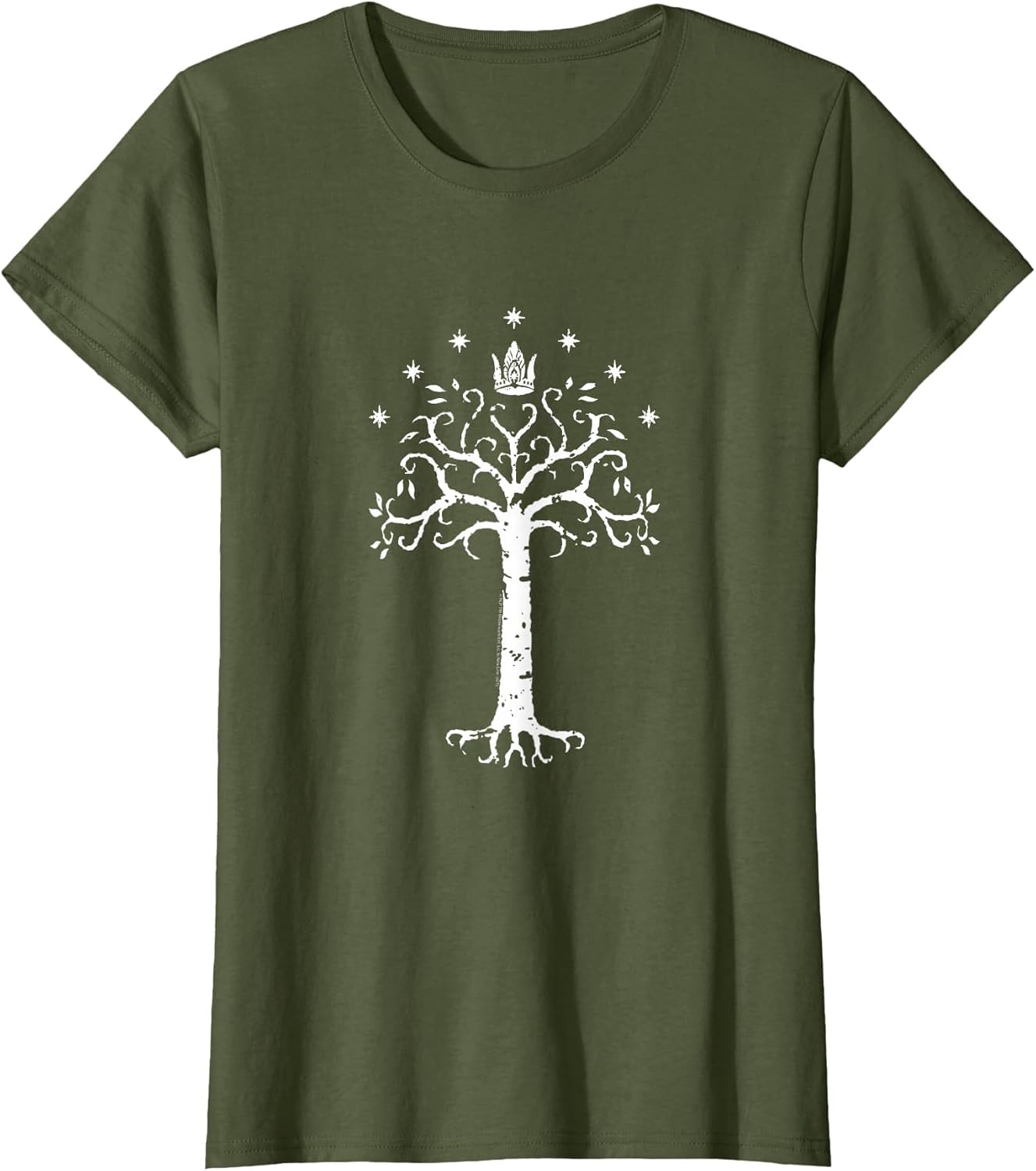 LOTR Gondor Tree Illustration Fantasy Movie