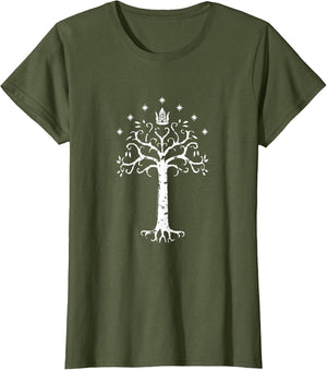 LOTR Gondor Tree Illustration Fantasy Movie