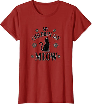 My Children Say Meow Cat Dad Design