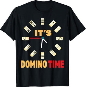 Dominoes It's Domino Time Clock Tournament Player