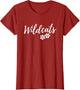 Wildcats - Fancy Script with Heart Paws