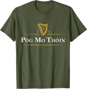 Pog Mo Thoin Ireland Funny Lucky Irish Green St Patricks Day
