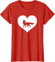 A Cute Purple or Pink Fox , Women, Red, Small
