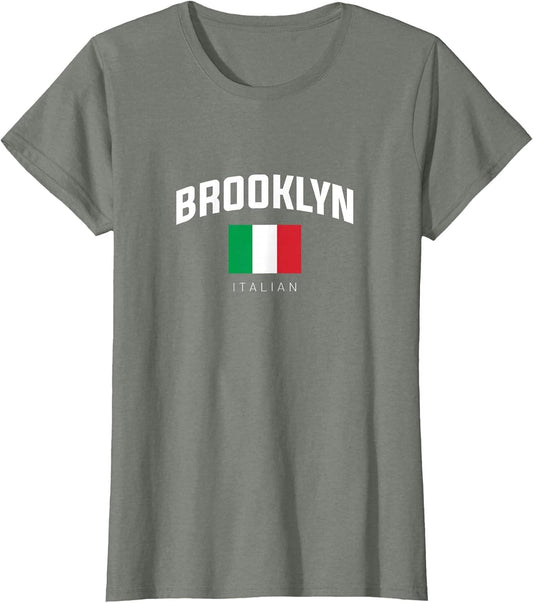 Brooklyn Italian Flag Graphic