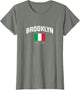 Brooklyn Italian Flag Graphic