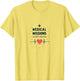 Medical Missions Heart Driven Nurse Design , Men, Lemon Yellow, Medium