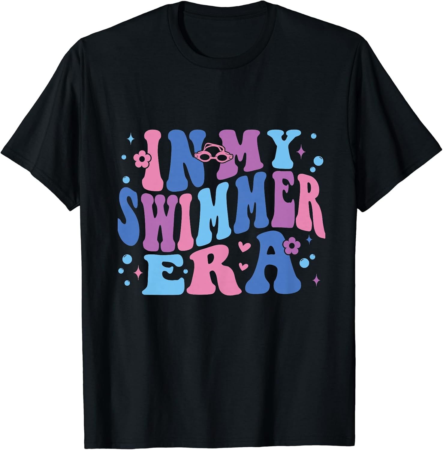 In My Swimmer Era Groovy Swimming Funny Swimmer
