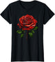 Single Red Rose Flower