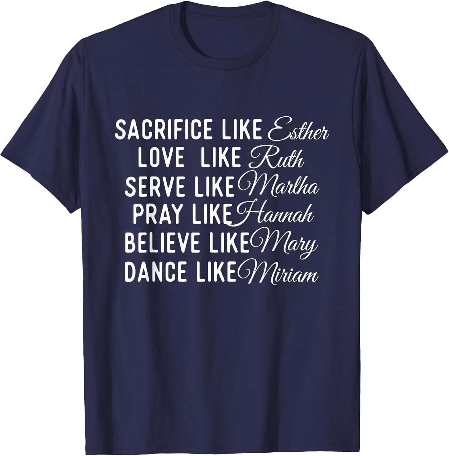 Sacrifice Like Esther Love Like Ruth - Christian Faith Jesus