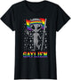 Gaylien Rainbow Flag Gay Alien Funny ET Space LGBTQ Pride