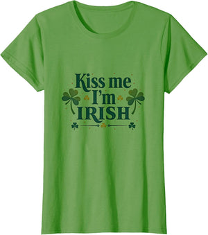 Kiss Me I'm Irish Saint Patrick's Day Design