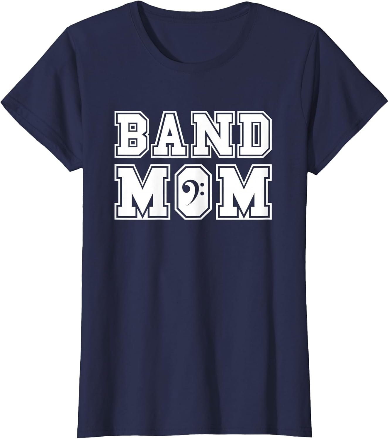 Marching Band Mom Bass Clef Parent Helper Low Brass