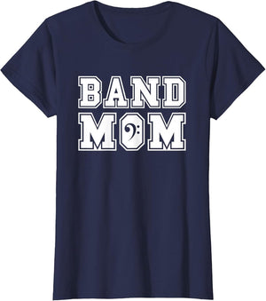Marching Band Mom Bass Clef Parent Helper Low Brass