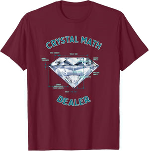 Funny Crystal Math Dealer - Gemologist Diamond Jeweler Humor