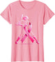 Baseball Breast Cancer Awareness Month Pink Ribbon