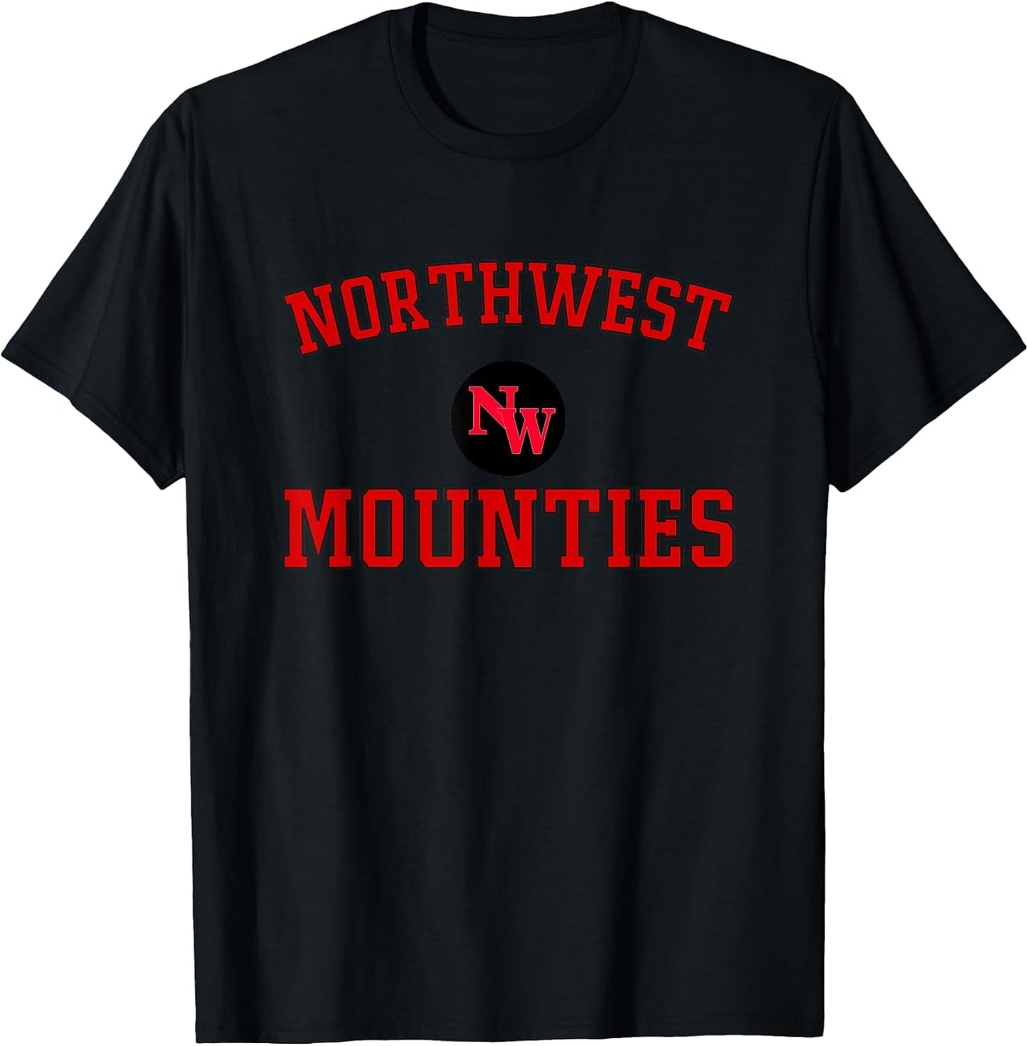 Northwest Mounties Logo Varsity HS